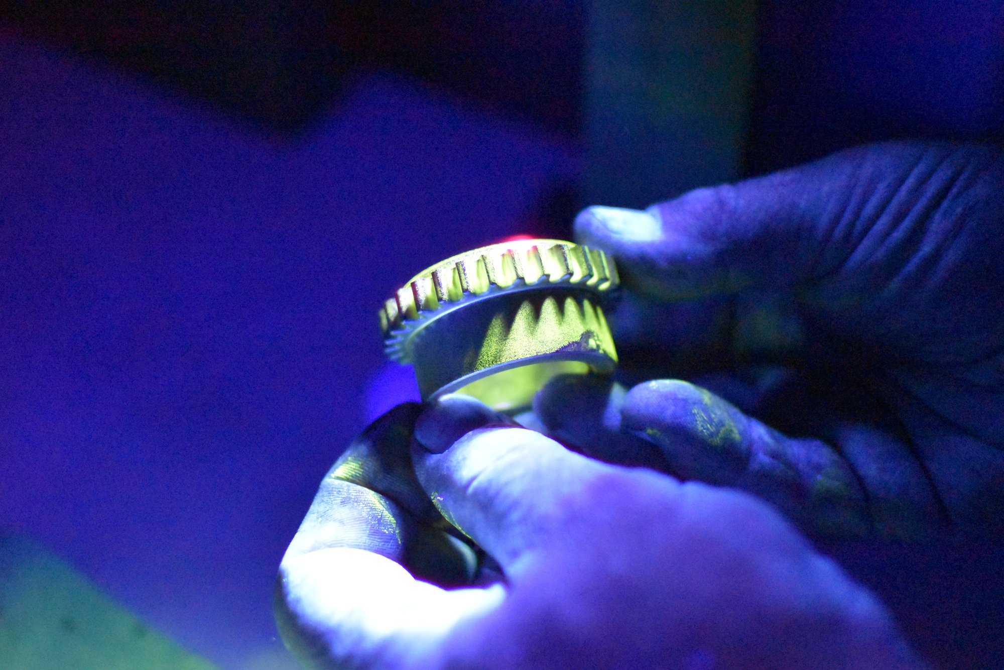 precision parts manufacturing - Mag Particle Inspection